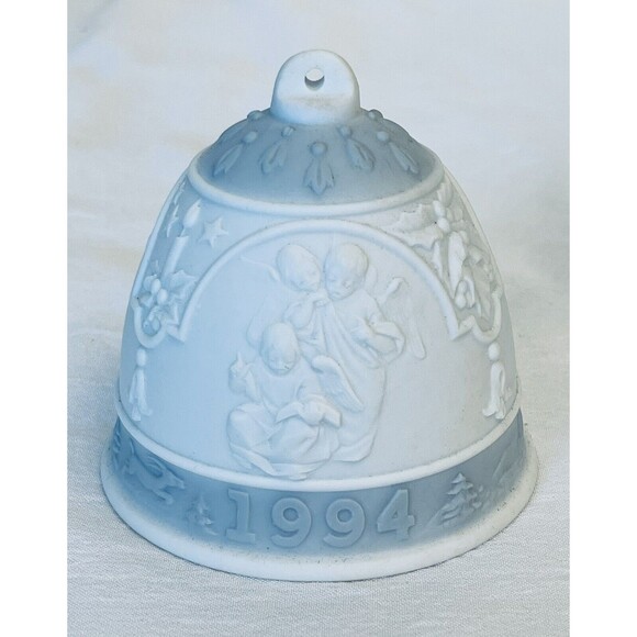 LLADRO 1994 Limited Edition Annual Porcelain Christmas Bell 16139 Original Box - Picture 5 of 12